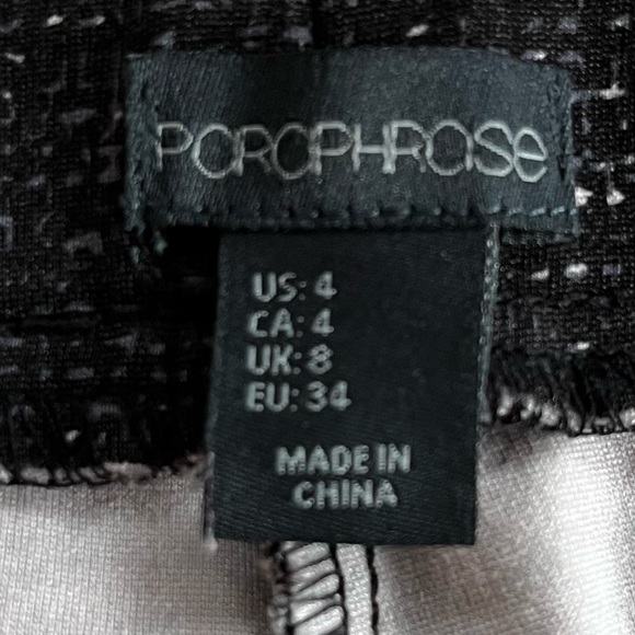 Leggings size 4 black and white - Picture 8 of 9